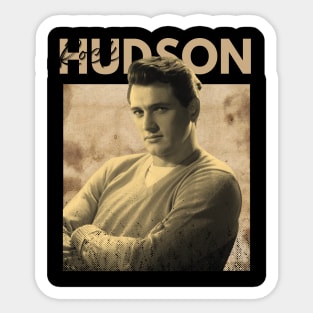 Rock Hudson / Classic Style Sticker